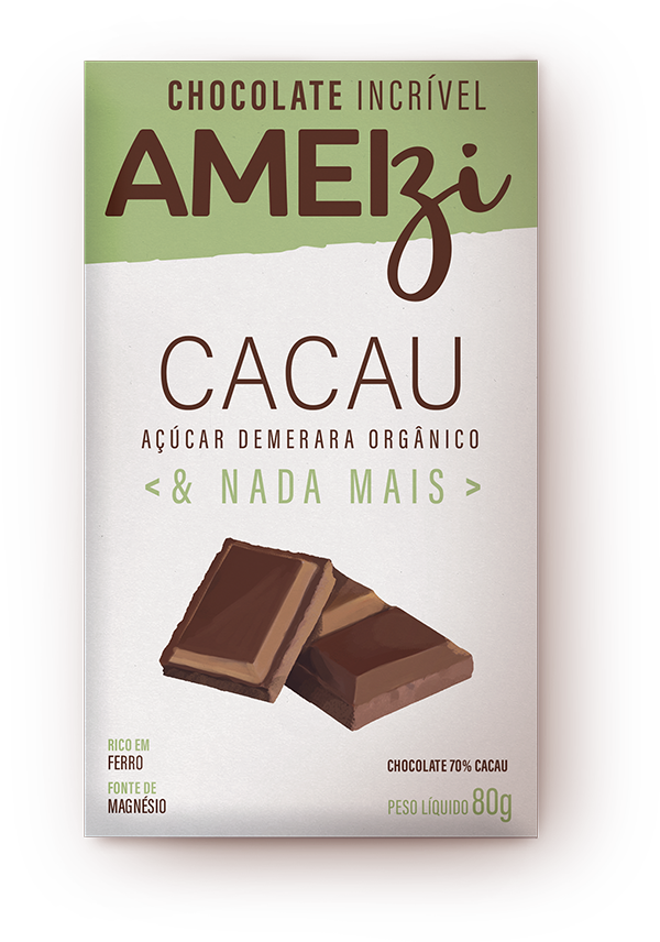 Ameizi Chocolate Incrível - Cacau