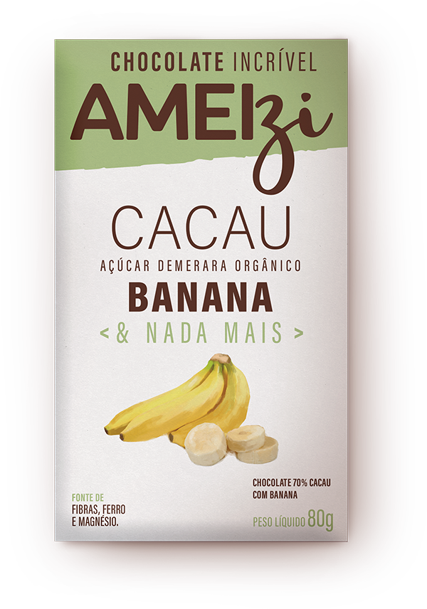 Ameizi Chocolate Incrível - Banana